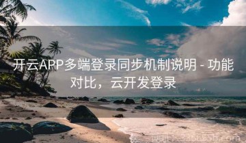 开云APP多端登录同步机制说明 - 功能对比，云开发登录